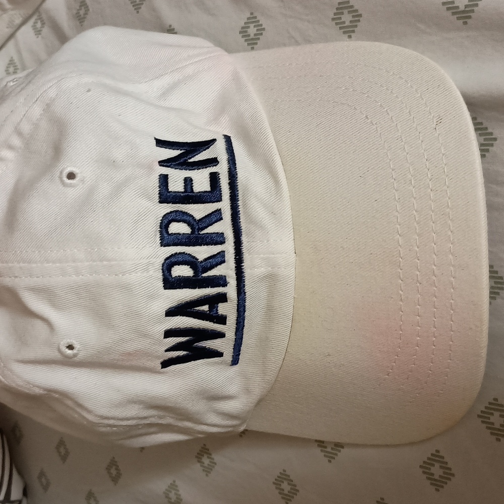 "Warren" monogram Hat 1 size $38+free scarf